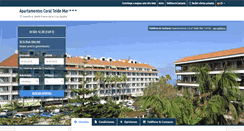 Desktop Screenshot of apartamentosteidemar.com